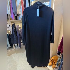 Black Turtleneck sweater Dress